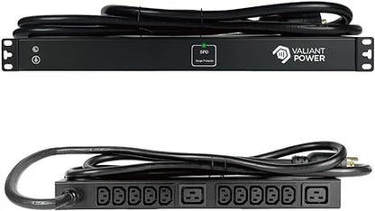 Valiant Power Rack Mount PDU (12 Oulet (C13 & C19))