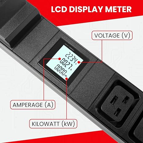 High-Capacity 30 Amp Crypto Mining PDU