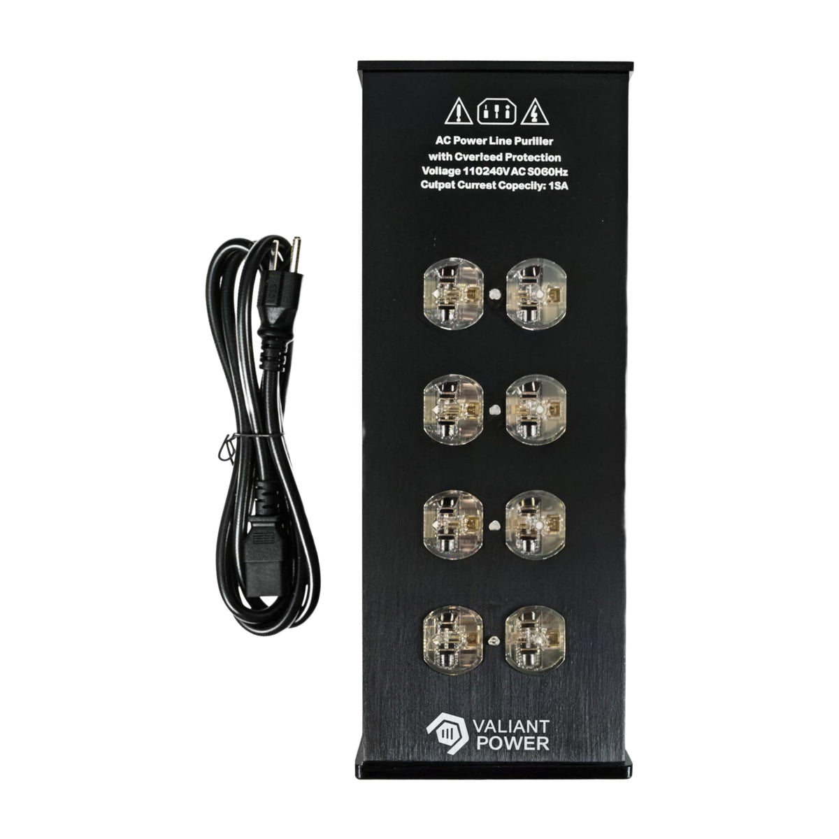 Valiant Power AC Power Line Purifier, 8 Outlets